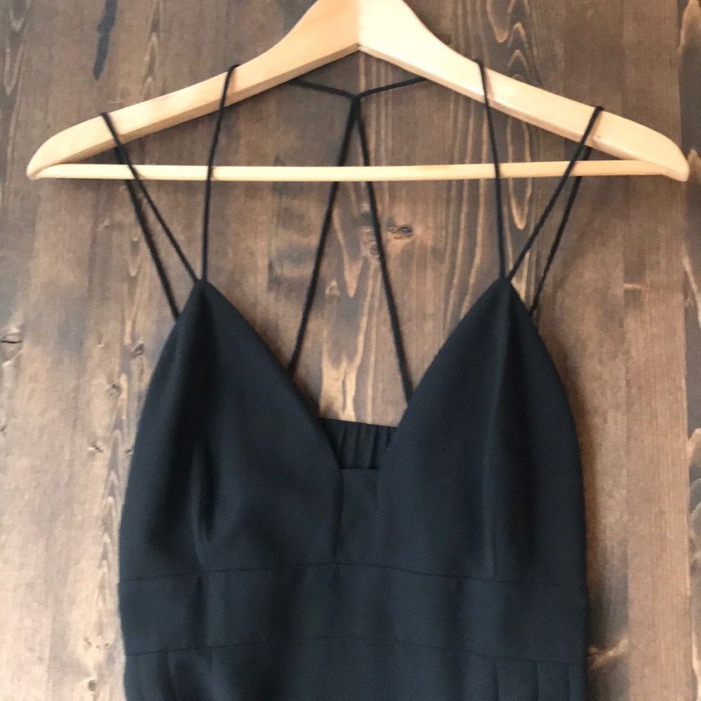 Express black strappy mini dress - Picture 2 of 3